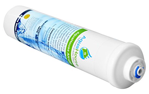 2x AquaHouse AH-UIF Filtro universal de agua para nevera compatible con Samsung LG Daewoo Rangemaster Beko Haier etc Nevera Congelador