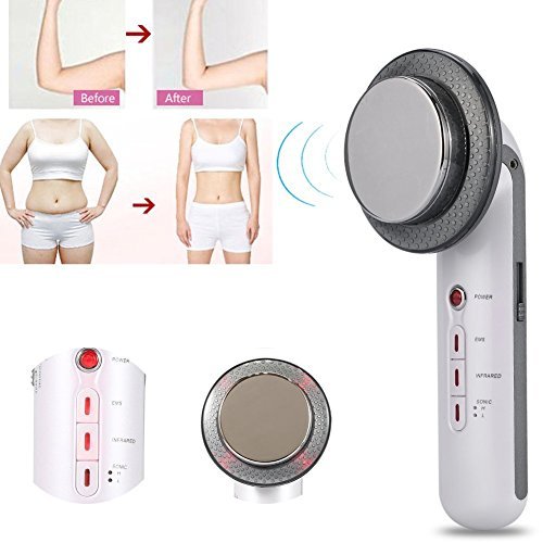 3 en 1 profesional ultrasónico gordo eliminación de celulitis masajeador para la cara y el cuerpo, para la pérdida de grasa celulitis y exceso de grasa, buen regalo para la madre