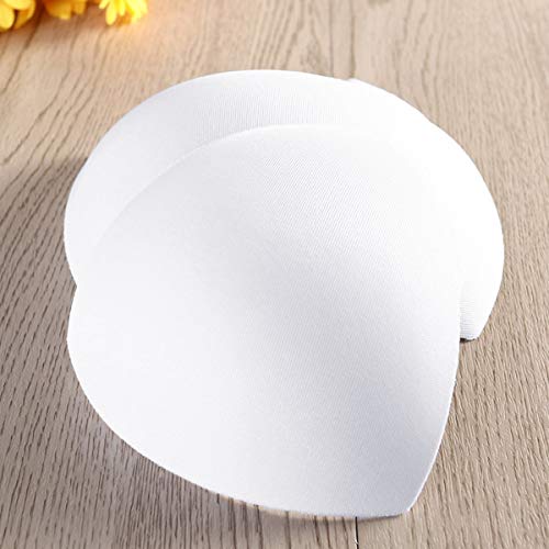 3 Pares de Sujetadores de Almohada para Mujer se Inserta Almohadillas Extraíbles para Mejorar la Taza (Blanco)