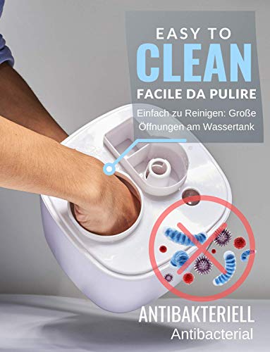 3,0L Humidificador Ultrasónica Bebé Silencioso, Boquilla 360° con Aromaterapia Difusor, Apagado Automático, para Hogar, Habitación para Bebés, Dormitorio, con Control Remoto y Higrómetro – Fountain