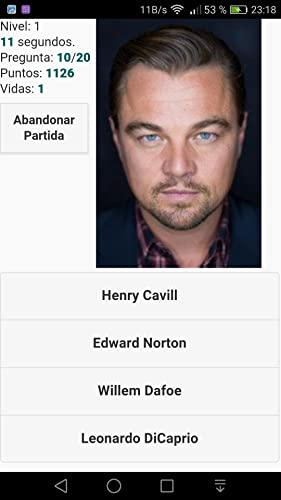 500 actores. Adivina el actor.