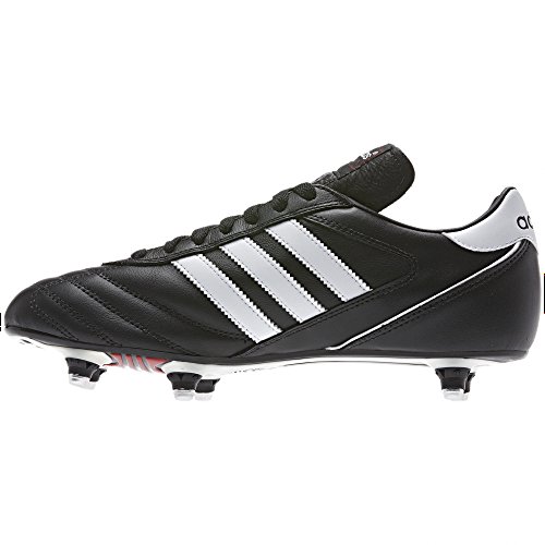 adidas Kaiser 5 Cup, Zapatillas de Fútbol Hombre, Nero Schwarz Black Running White Red, 40 2/3 EU
