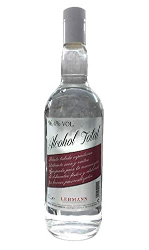 ALCOHOL VINICO DE 95 º PARA MACERAR Y HACER LOS PROPIOS LICORES 1 LITRO
