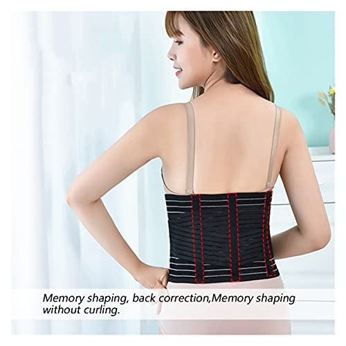 ALIUJUNAMZ Señoras posparto Pelvic Cinturón de reparación 3D Ladies Fitness Formando Cintura Cinturón Embarazada PRENATAL Apoyo ABDIANO (Color : Negro, Size : XL)
