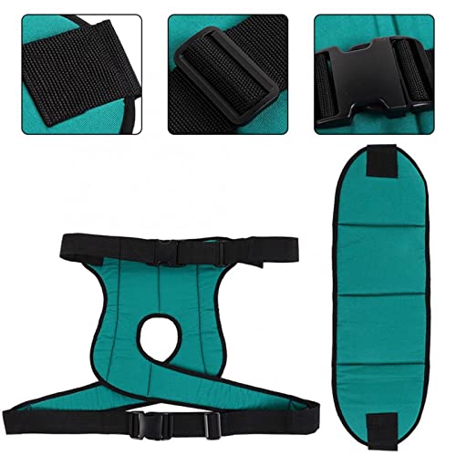 ALLWIN Soporte para La Espalda Arnés De Seguridad Ajustable para Silla De Ruedas Pacientes De Edad Avanzada Sillas De Ruedas Cinturón De Seguridad Cinturón De Fijación para Piernas Terapia