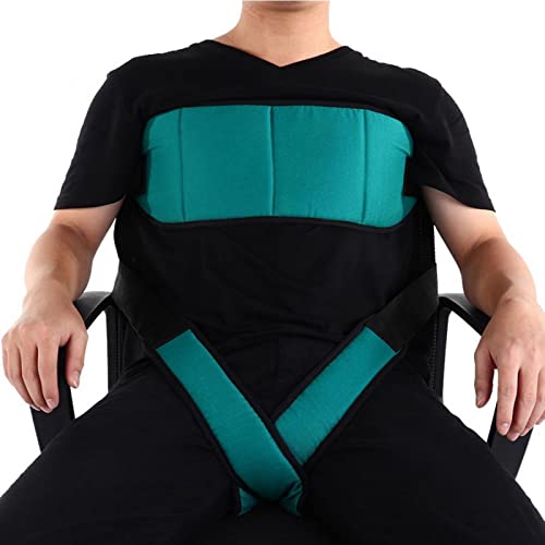 ALLWIN Soporte para La Espalda Arnés De Seguridad Ajustable para Silla De Ruedas Pacientes De Edad Avanzada Sillas De Ruedas Cinturón De Seguridad Cinturón De Fijación para Piernas Terapia
