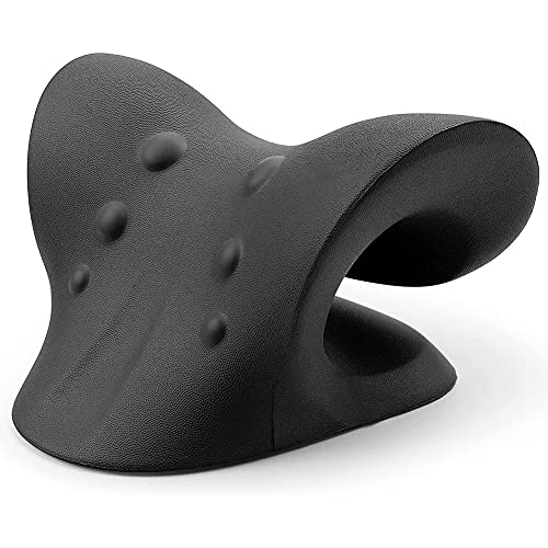 Almohada del masaje de la vértebra cervical de la PU, almohada del amasamiento del cuello, relajante del dolor del hombro, punto de masaje de la fisioterapia de la corrección del cuello