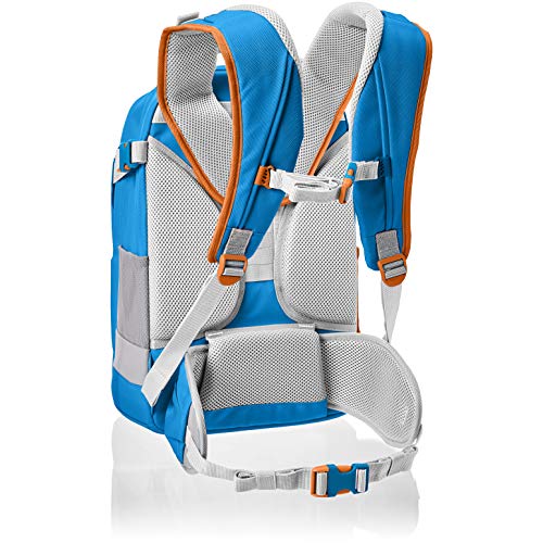 Amazon Basics - Mochila ergonómica (azul, 30 litros)