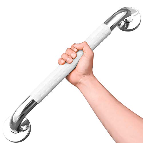 Asa de Seguridad para Baño, Antideslizante, Manija de la Ducha de Acero Inoxidable, para Niños, Discapacitado, Lesionado, el embarazo y Personas Mayores (60CM)