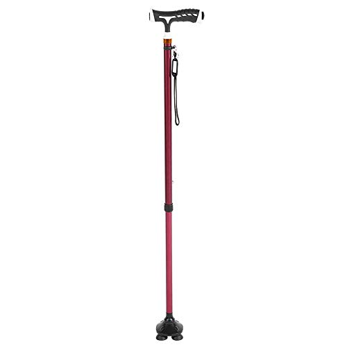 Bastones metálicos, bastones plegables ajustables para viajes y bastones para hombres y mujeres para personas mayores con discapacidades y personas mayores con artritis Los mejores bastones de ayuda p