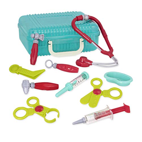 Battat- Doctor Kit MALETIN DE Medico Deluxe, Color Azul (Branford Ltd. XBT-BT2537Z)
