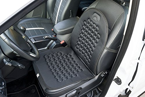 BC Corona INT90180 Respaldo Asiento ergonómico para Coche Universal, Color Negro