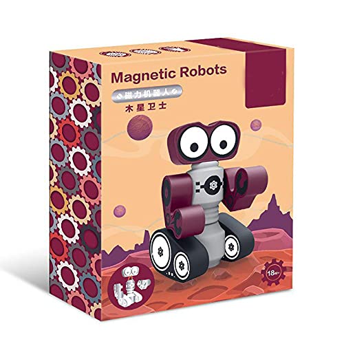 Beifeng Robot magnético bloques de construcción juguete interesante montaje juguete creativo DIY temprano rompecabezas educativo juguete para niños