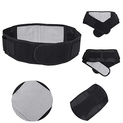 Belissy Auto-Calentamiento de la Cintura de Calor magnética térmica Cinturón Alivio del Dolor de Espalda Baja Lumbar Soporte de Terapia