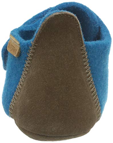 Bisgaard Baby Wool, Primer Zapato de Andador Unisex bebé, Orion Blue, 26 EU