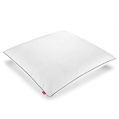 Blumtal Juego de 2 almohadas de 80 x 80 cm, relleno ajustable de 850 g, 100 % microfibra