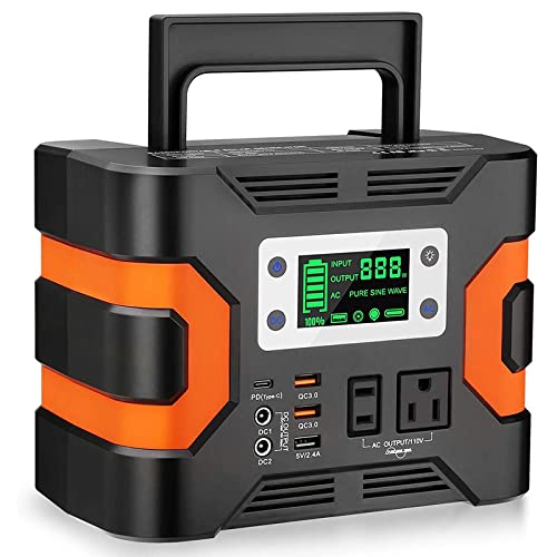 BO LAI DE Central Eléctrica Portátil 330W, 110 Mah, 81000Wh Generador Solar De Batería De Respaldo De Emergencia, Adecuado para CPAP Viaje De Campamento Al Aire Libre Uso Familiar De Emergencia