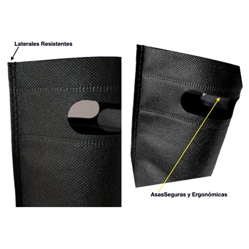 Bolsa Botella Vino - Paquete de 30 Bolsas de Botella de Vino para Regalos 40x16x9cm y Etiquetas Colgantes para Personalizar Incluye Bolsa Plegable Reutilizable para Compras y Uso Diario