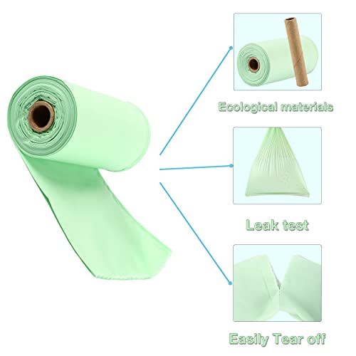 Bolsas Caca Perro 600 Bolsas 100% Biodegradables con 2 Dispensador, Bolsas Excrementos Perros Biodegradables para Excrementos Perros, Gatos, Mascotas Cuidar el Medio Ambiente