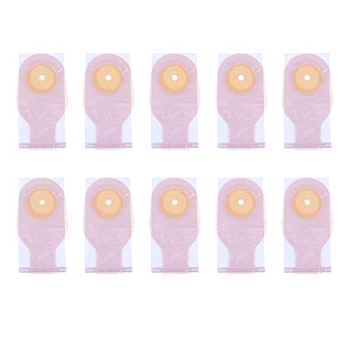 Bolsas de Colostomia Desechables Bolsas de Colostomia Bolsas Escurribles: 10 Unidades de Una Pieza Bolsas de Ostoma Suministros para El Cuidado Del Estoma de Ileostoma (Colores