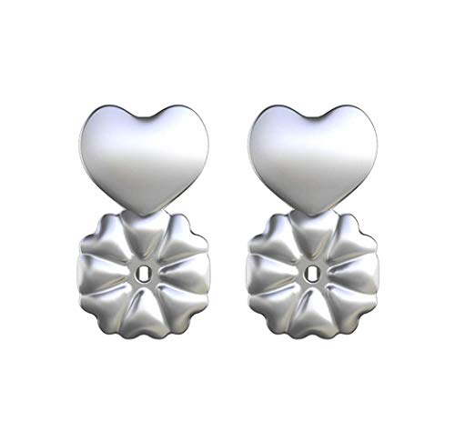 Boomly Pendientes bonitos Ascensores de aretes seguros hipoalergénicos ajustables Lóbulo de la oreja Accesorios de aretes de levantador (Astilla -1 par)