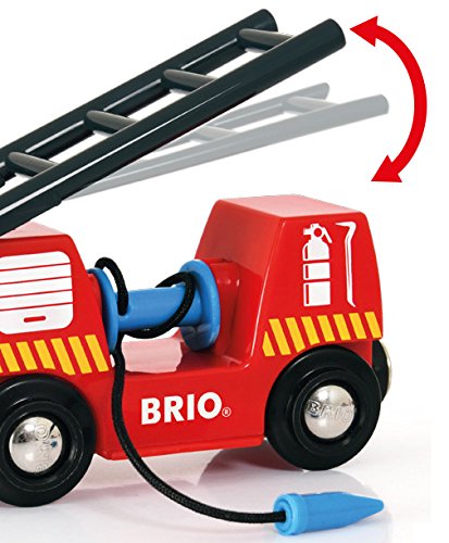 BRIO-33844 Tren Juego Primera Edad, Negro, Rojo, Color Blanco, 3 años (33844)