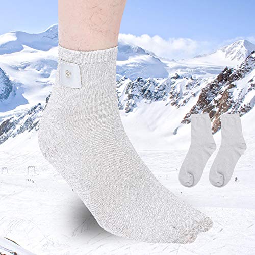 Calcetines de electroterapia, Calcetines Conductores, amigables con la Piel para Fisioterapia Profesional Individual Cuidado de la Salud