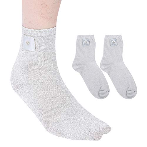 Calcetines de electroterapia, Calcetines Conductores, amigables con la Piel para Fisioterapia Profesional Individual Cuidado de la Salud