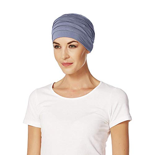 Christine Headwear Gorro Yoga con bambú de Color Lila Suave para quimioterapia