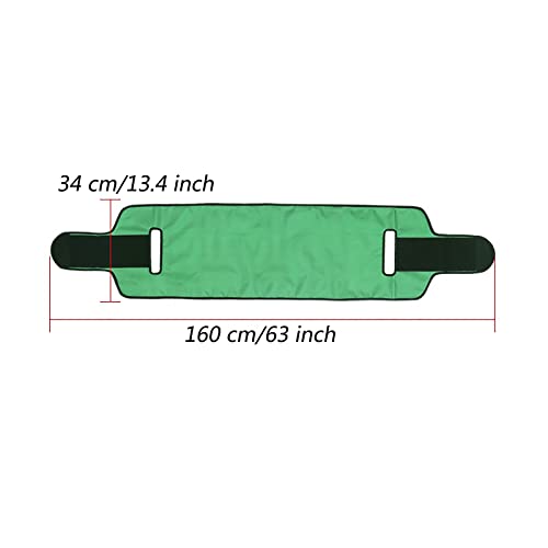 Cinturón De Tabla De Transferencia Para Levantar Personas Mayores Eslinga De Enfermería De Transferencia De Cama Acolchada Con Asas, Dispositivos De Elevación De Seguridad Para Personas Mayores Ayuda