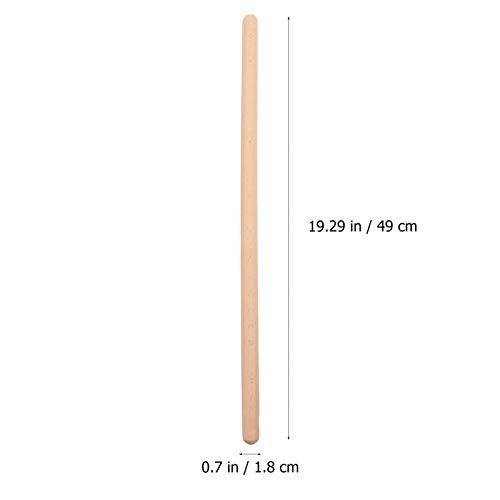 CLISPEED 3Pcs Palos de Yoga Herramienta de Estiramiento Corrección de Postura Palos de Madera Modelado del Cuerpo Corrección de La Postura Enderezadora de La Espalda Superior Soporte de