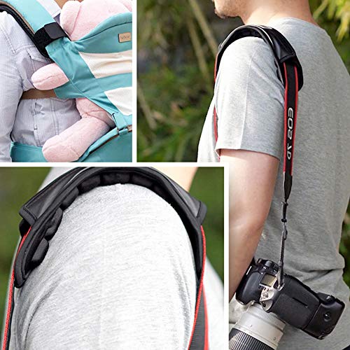 Cojín 1PC De Infrarrojo Lejano 3D Bolsa De Aire Correa De Hombro del Cojín, Hombro Reemplazo De Cinturón De Masaje Antichoque del Resbalón No para El Bolso del Morral De Negocios