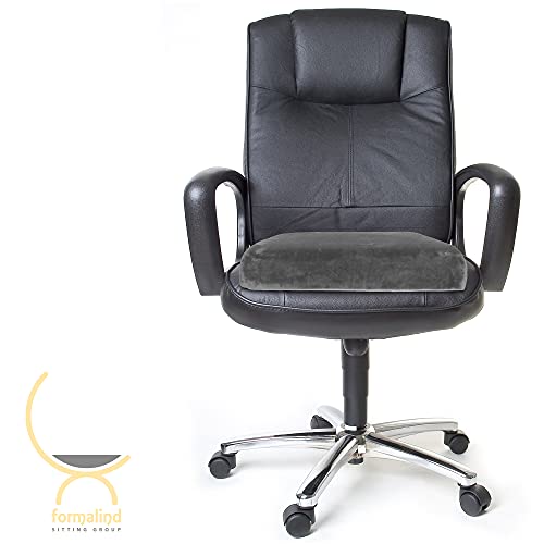 Cojín de Asiento Visco-Top XL para un Excelente Confort al Sentarse // Cojín Viscoelástico con Sistema de Doble Espuma - Cojín de Silla extra Ancho