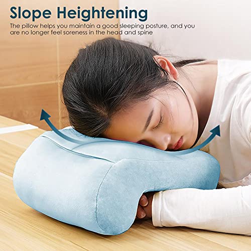 Cojín De Cara hacia Abajo para Uso Postoperatorio Ocular, Almohada De Cuña De Cama, Almohada De Cara para Dormir Boca Abajo Apoyo De Espalda