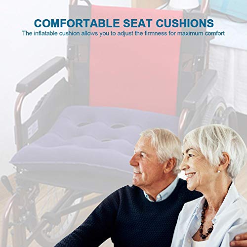 Cojín inflable de Air asiento de aire almohadilla inflable antiescaras Cojín de aire Silla de ruedas Aire Asiento(480)