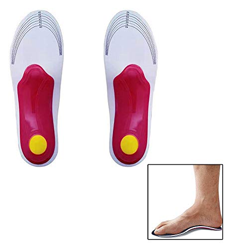 Colonadora Ortopédica Soporte De Arco Inserciones De Zapata Soporte De Arco Inserciones De Zapato Transpirables Inserciones De Fascitis Plantar para Piezas Planas Plantillas Ortopédicas para Mujeres