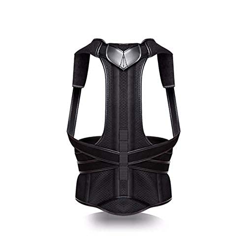 Corrector de postura, 1 pieza, corrector de postura, soporte de cifosis, alivio del dolor muscular, alivio del dolor de espalda, soporte de postura para mujeres, hombres, soporte de apoyo (tamaño: