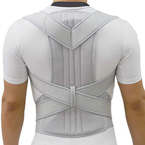 Corrector de postura escoliosis Espalda Espina Espina Corsé Cinturón de Apoyo para Hombro Cinturón de Apoyo para Hombre