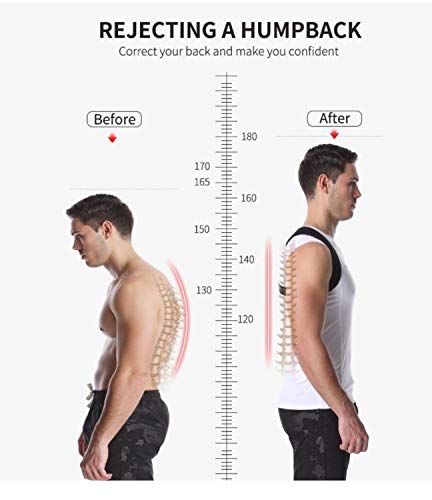 Corrector de Postura Espalda y Hombro | Para Dolor de Espalda Uso Hombre y Mujer | Corrige tu Postura con el Mejor Faja Probado - Talla Única | Ver la Evolución Consigue Postura Recta