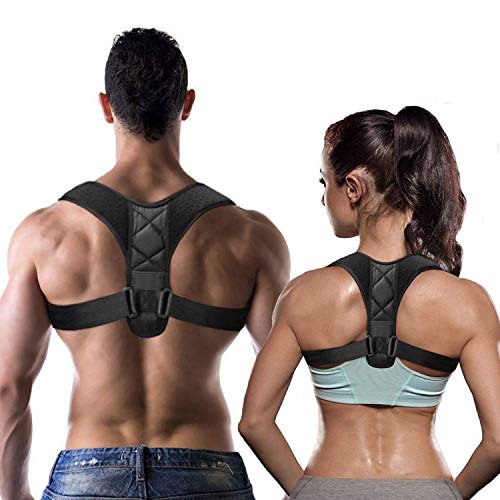 Corrector de Postura Espalda y Hombro | Para Dolor de Espalda Uso Hombre y Mujer | Corrige tu Postura con el Mejor Faja Probado - Talla Única | Ver la Evolución Consigue Postura Recta
