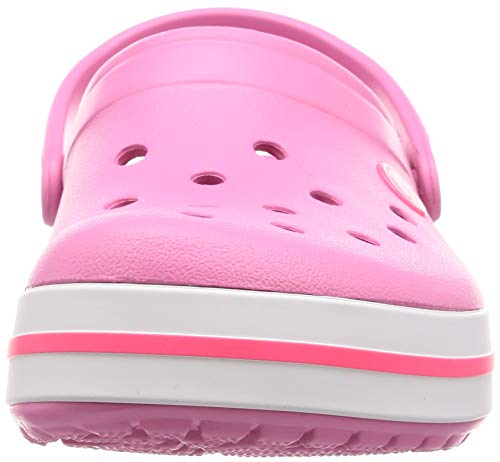 Crocs Crocband Unisex Adulta Zuecos, Rosa (Pink Lemonade/White), 36/37 EU