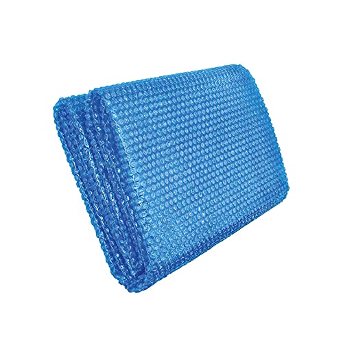 Cubierta de piscina Cubierta de polvo a prueba de lluvia, Marco de lona solar para piscina Lona solar Cubierta de piscina para calentamiento agua Protección UV Cubierta solar piscina con lado burbuja