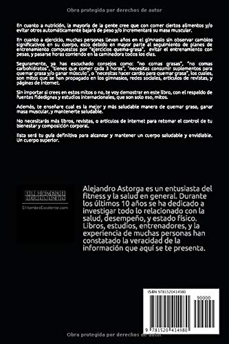Cuerpo Superior: La guía definitiva para quemar grasa, ganar masa muscular, y mantenerte saludable