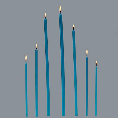 Danilovo 500 velas de cera de abeja marrón – Velas ortopédicas para oración, rituales, decoración de mesa de boda – antigoteo, largas, productos sostenibles, N140, altura: 15 cm, diámetro: 5 mm