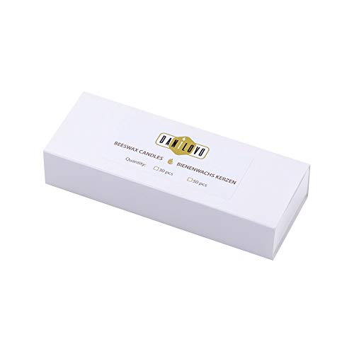 Danilovo Ritual - Velas 100% cera de abeja - Velas ortopédicas para oración o decoración de mesa de boda - No tóxicas, hollín - Sin goteo - Productos sostenibles (30, altura 16 cm)