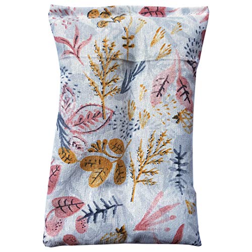 Decolores | Cojín Térmico de Semillas con Estampado de Flores | Almohada con Efecto Calor y Frío | Cojín para Calentar en Microondas | Cuidado Personal | Regalo Original