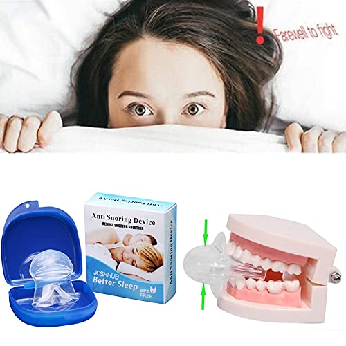 Detener Los Ronquidos, Dispositivos Antirronquidos Para La Lengua De Silicona, Detener La Apnea Del Sueño, Protector Bucal, Retenedor De La Lengua, Dispositivo De Avance Mandibular