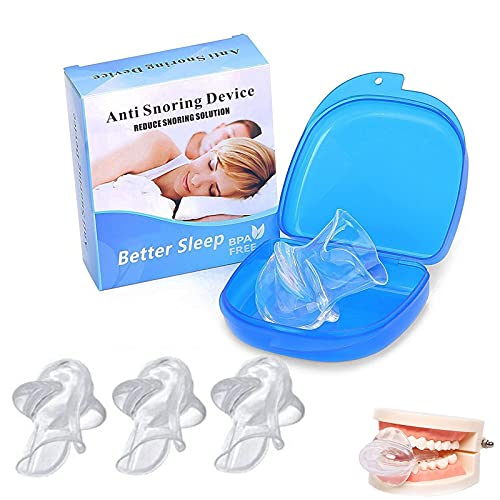 Detener Los Ronquidos, Dispositivos Antirronquidos Para La Lengua De Silicona, Detener La Apnea Del Sueño, Protector Bucal, Retenedor De La Lengua, Dispositivo De Avance Mandibular