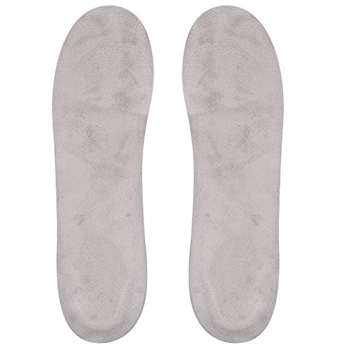 Dioche Plantillas Gel, 1 Par de Zapatos Suaves Almohadillas de Silicona Unisex, Comodidad y Absorción de Impactos para la Prevención de Lesiones(L 44-50)