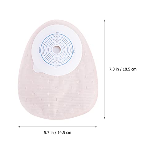DOITOOL 10 Unidades de Bolsa de Colostomia de Drenaje Cerrada para El Cuidado Del Estoma DE LA Colostoma